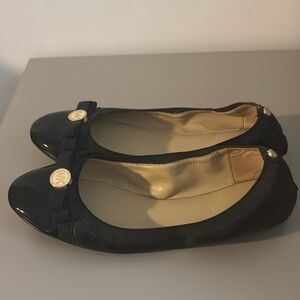 MK Michael Kors Black Ballet Flats